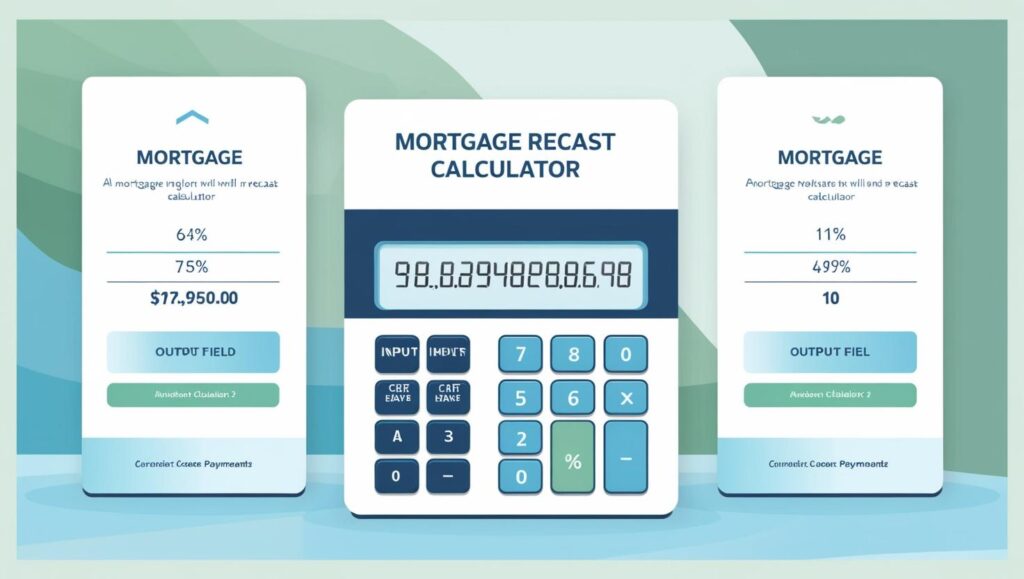 Mortgage Recast Calculator (3) Mortgage Recast Calculator 3